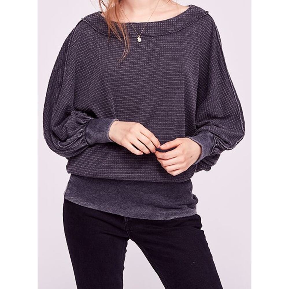 Free People Willow Thermal dark gary S